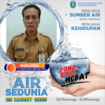 Dinas Lingkungan Hidup Kabupaten Ponorogo Mengucapkan Selamat Memperingati Hari Air Sedunia Tahun 2025